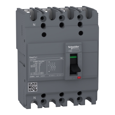 Ảnh của EZC100H4040 - Bộ Ngắt Mạch Tự Động EZC100H 4P 40A 30KA TMD