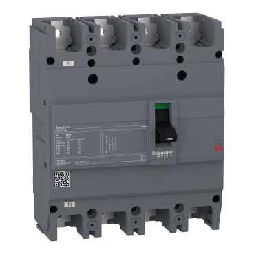 Ảnh của EZC250N4250 - Bộ Ngắt Mạch Tự Động EZC250N 4P 250A 25KA TMD