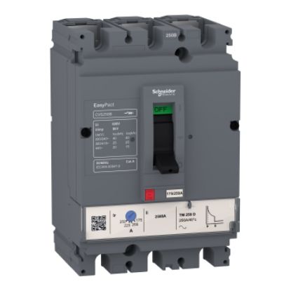 Ảnh của LV510301 - Bộ Ngắt Mạch Tự Động CVS100B 3P 25A 25KA TMD