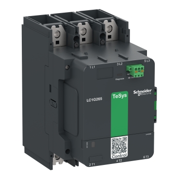 Ảnh của LC1G330KUEN - Khởi động từ Giga 3P 330A cuộn coil 100-250VAC/DC