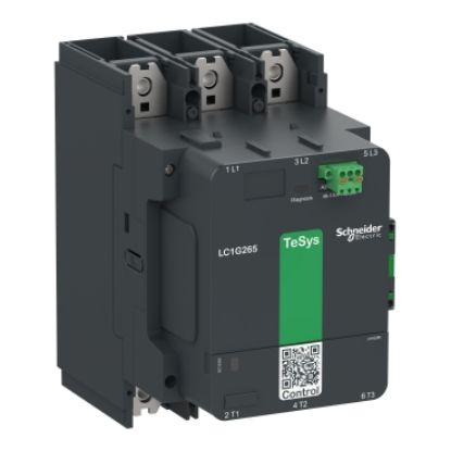 Ảnh của LC1G330KUEN - Khởi động từ Giga 3P 330A cuộn coil 100-250VAC/DC