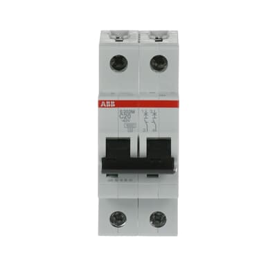 Ảnh của 2CDS272001R0204 - Cầu Dao Tự Động 2P 20A 10KA (S202M-C20)