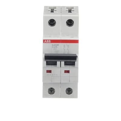 Ảnh của 2CDS272001R0254 - Cầu Dao Tự Động 2P 25A 10KA (S202M-C25)