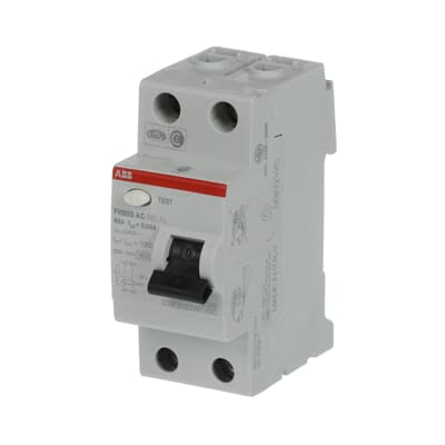 Ảnh của 2CSF202006R1630 - Cầu Dao Chống Dòng Rò 2P 63A 30mA (FH202 AC-63/0.03)