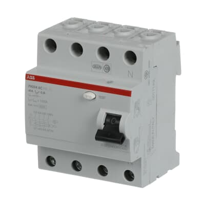 Ảnh của 2CSF204006R2400 - Cầu Dao Chống Dòng Rò 4P 40A 100mA (FH204 AC-40/0.1)