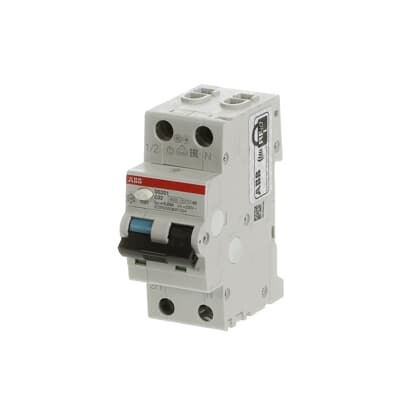 Ảnh của 2CSR255080R1324 - Cầu Dao Chống Dòng Rò 1P+N 32A 6kA 30mA (DS201 C32 AC30)