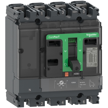 Ảnh của MCCB Schneider 4P 160A 70KA TMD