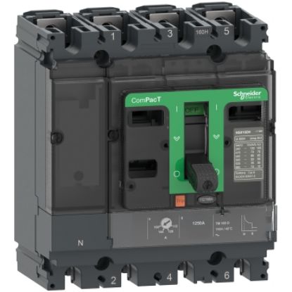 Ảnh của MCCB Schneider 4P 160A 70KA TMD