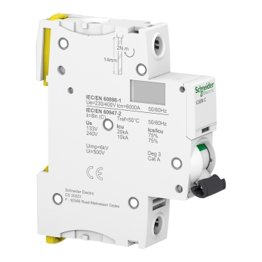 Ảnh của MCB Schneider A9F74106 1P 6A 6kA