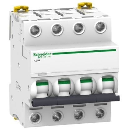 Ảnh của MCB Schneider A9F74406 4P 6A 6kA