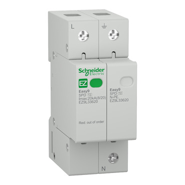 Ảnh của EZ9L33620 - Bộ Chống Sét 1P+N 220V 20KA
