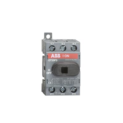 Ảnh của 1SCA104857R1001 - Cầu Dao Cắt Tải 3P 25A Không Bao Gồm Tay Vặn (OT25F3)