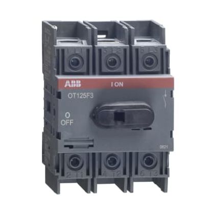 Ảnh của 1SCA105033R1001 - Cầu Dao Cắt Tải 3P 125A Không Bao Gồm Tay Vặn (OT125F3)