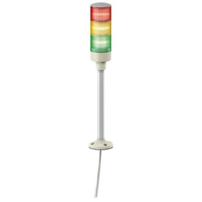 Ảnh của XVGB3H - Đèn Hiệu Cảnh Báo XVG Không Còi 3 Tầng, Đỏ Cam Xanh Lá 24VAC/DC, IP53
