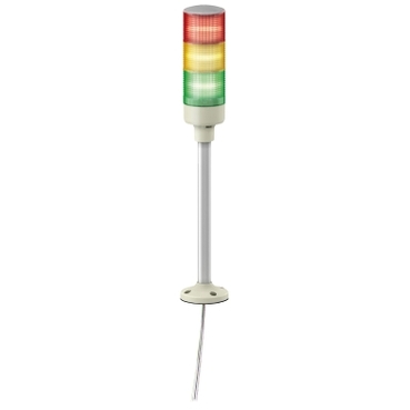 Ảnh của XVGB3SH - Đèn Hiệu Cảnh Báo XVG Có Còi 3 Tầng, Đỏ Cam Xanh Lá 24VAC/DC, IP42