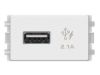 Ảnh của 8431USB_WE - Hạt Ổ Cắm USB 1 Port 2.1A Màu Trắng