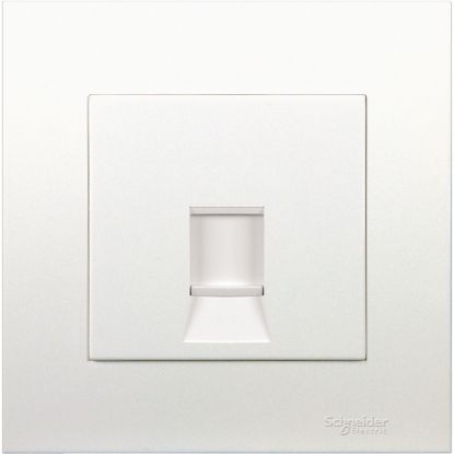 Ảnh của KB31RJ6_WE - Bộ Ổ Cắm Mạng Đơn Cat6e Size 86x86mm Màu Trắng