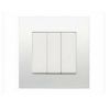 Ảnh của KB33_WE_G19 - Bộ Công Tắc Ba 2 chiều 16AX Size 86x86mm Màu Trắng