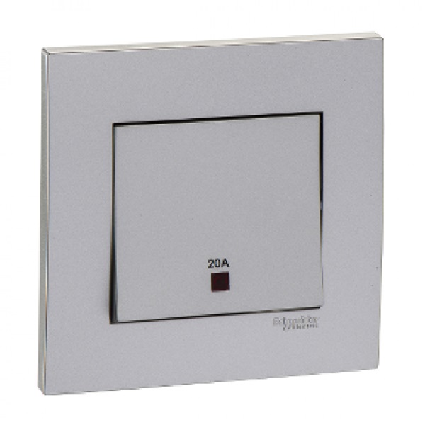Ảnh của KB31D20NE_WE_G19 - Bộ Công Tắc Đơn 2 Cực 20A Size 86x86mm Màu Trắng
