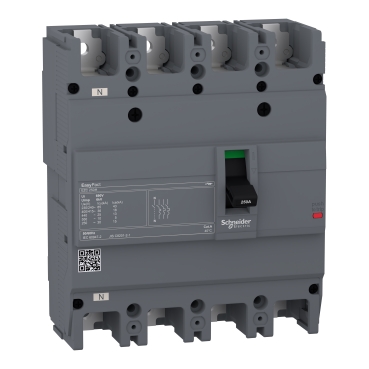 Ảnh của EZC250H4063 - Bộ Ngắt Mạch Tự Động EZC250H 4P 63A 36KA TMD