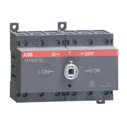 Ảnh của 1SCA105402R1001 - Bộ Chuyển Đổi Nguồn Bằng Tay 3P 80A ( Không bao gồm tay vặn)