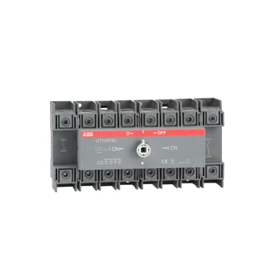 Ảnh của 1SCA105054R1001 - Bộ Chuyển Đổi Nguồn Bằng Tay 4P 125A ( Không bao gồm tay vặn)