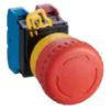 Ảnh của Nút Nhấn Khẩn 1NO+1NC Đầu Nấm ø40mm Xoay Nhả