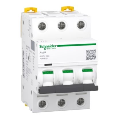 Ảnh của A9F94363 - Cầu dao tự động Acti9-iC60L 3P 63A 15KA