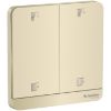 Ảnh của E8332C_WG_G19 - Bộ Công Tắc Đôi Rèm Cửa 10A Màu Vàng Kim