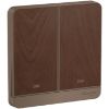 Ảnh của E8332D20N_WD_G19 - Bộ công tắc đôi 2 cực 20A Màu Vàng Kim