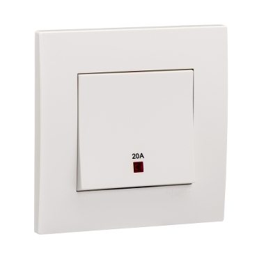 Ảnh của KB31D20NE_2_WE - Công Tắc Đơn 2 Cực 20A Màu Trắng