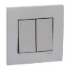 Ảnh của KB32_1_AS_G19 - Bộ Công Tắc Đôi 1 Chiều 16AX Size 86x86mm Màu Xám Bạc