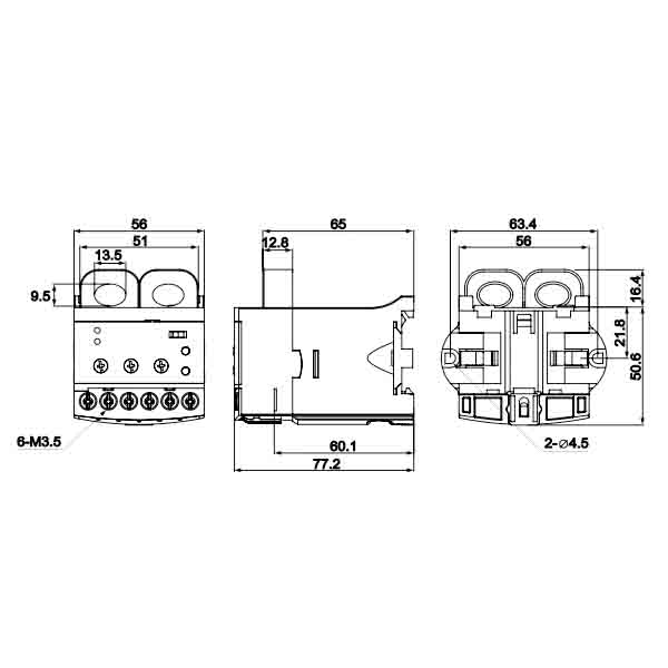 Ảnh của EOCR-SS-30S - Rờ Le Điện Tử bảo vệ quá dòng 3-30A - 220VAC
