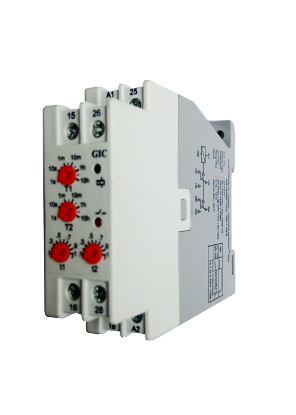 Ảnh của Asymmetric ON/OFF Timer GIC 2AADT5 24 - 240 VAC/DC