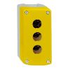 Ảnh của Hộp nút nhấn schneider XALK03 3 lỗ rỗng màu vàng