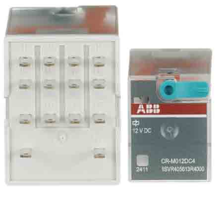 Ảnh của Rơ le trung gian ABB CR-M012DC4 4C/O 12VDC