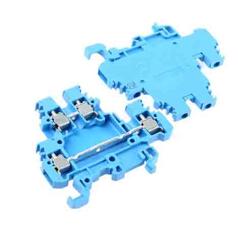 Ảnh của 1SNA125490R1500 - Cầu đấu dây Điện ABB 2 tầng 2.5mm2 xanh dương