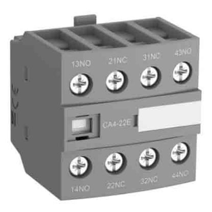 Ảnh của Tiếp điểm phụ contactor ABB CA4-22E 2NO+2NC