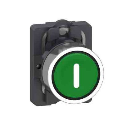Ảnh của Nút nhấn Schneider XA2AA3311 Xanh lá 1NO gắn nhãn