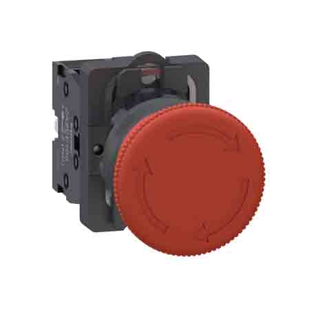 Ảnh của Nút nhấn khẩn Schneider XA2AS542 1NC 40mm