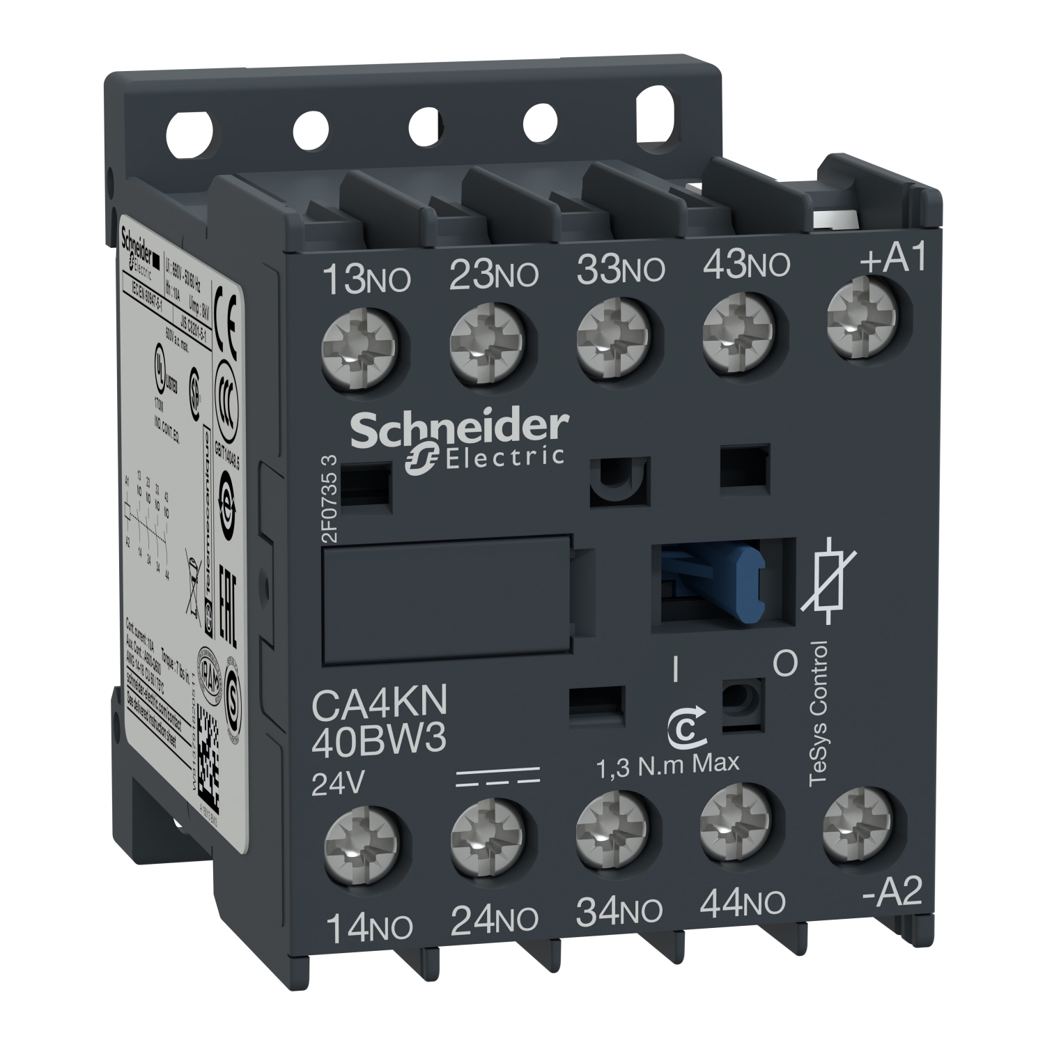 Ảnh của CA4KN40BW3 - Rờ-le điều khiển 4NO 24VDC LC