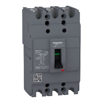 Ảnh của EZC100F3063 - Aptomat khối MCCB Schneider Electric  3P 63A 10kA/415V