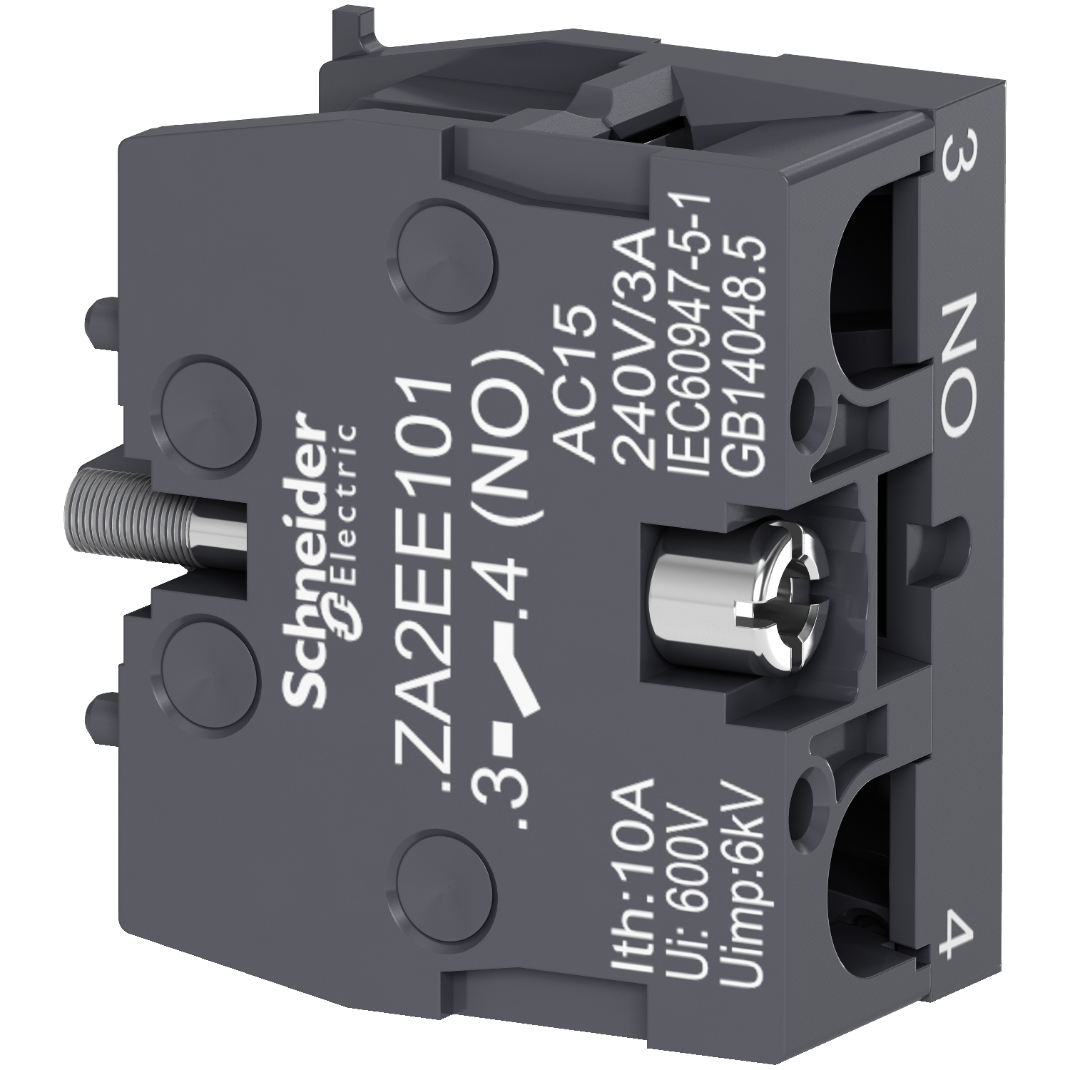 Ảnh của ZA2EE101  - Tiếp điểm phụ NO dùng cho Easy Harmony XA2